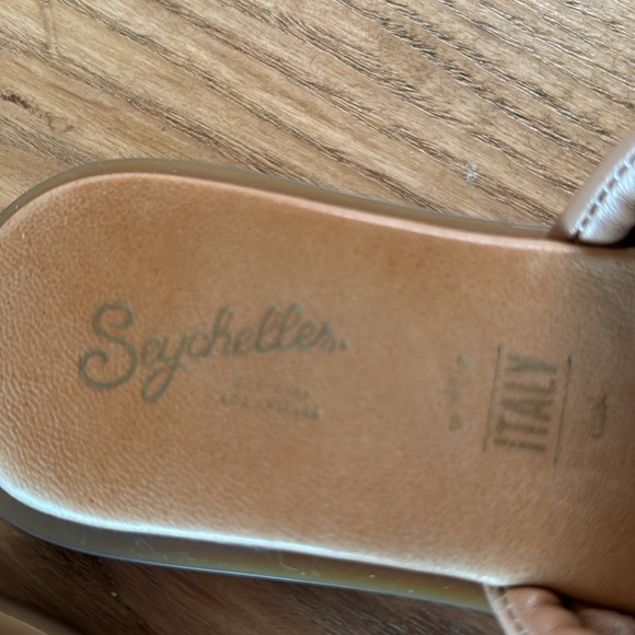 Seychelles Sandals. Leather. Size 7. - Picture 4 of 4